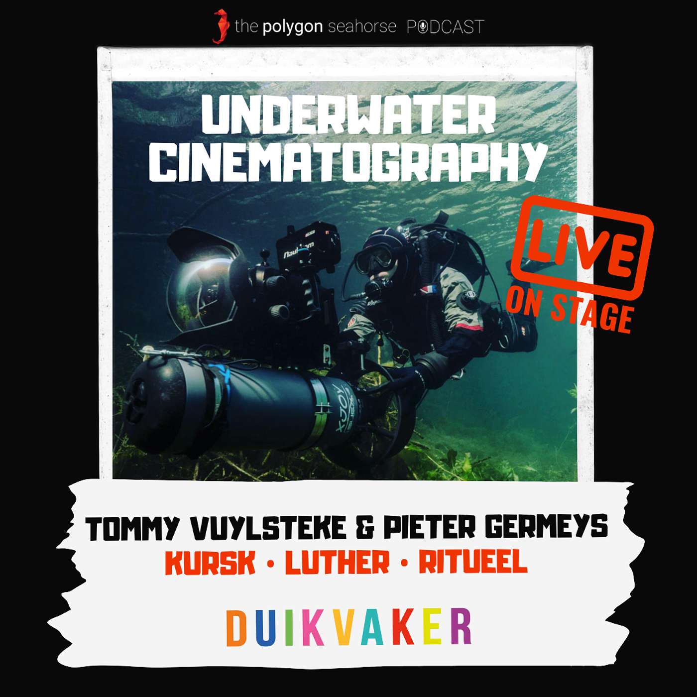 Duikvaker 2025 Live: Tommy Vuylsteke & Pieter Germeys • Underwatercinematography