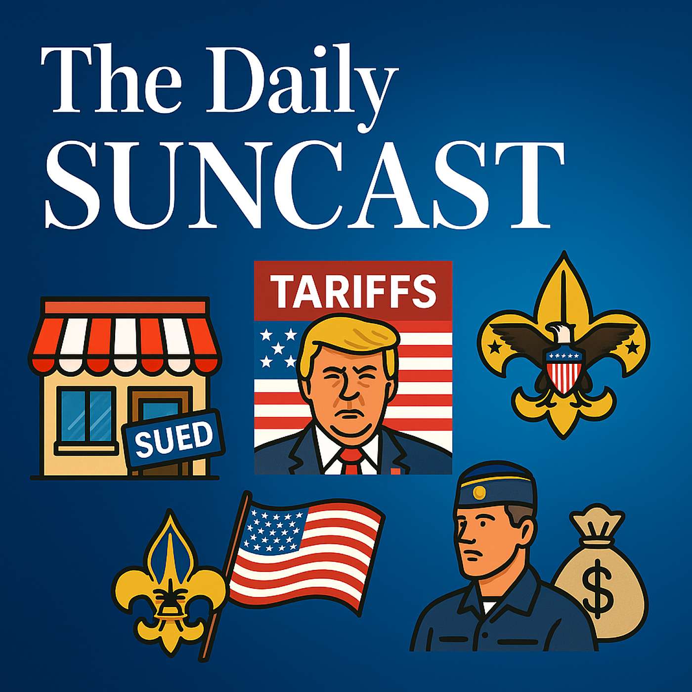The Daily Suncast - Tariffs, Flags, and Storms