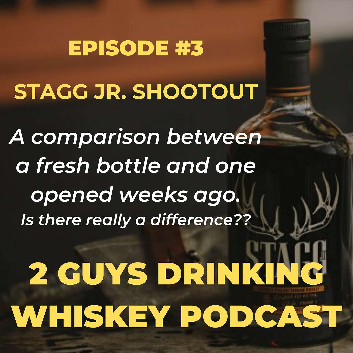 Two Guys Drinking Whiskey