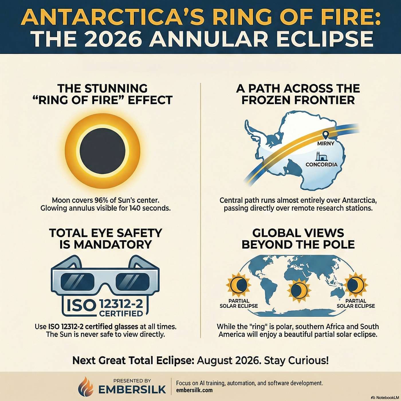 Antarctic Ring of Fire: The 2026 Annular Eclipse Guide episode artwork