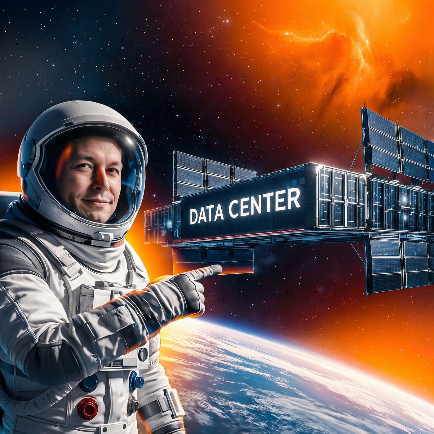Pourquoi Elon Musk veut mettre des Data Centers DANS L'ESPACE ?