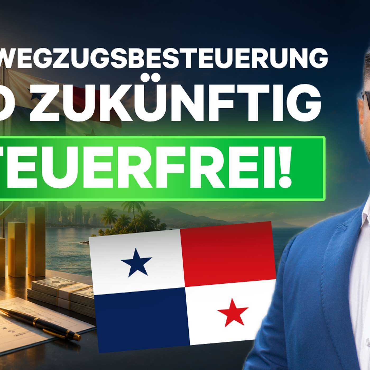 Folge 425 - Unternehmensverkauf zum halben Steuersatz & dann nach Panama?