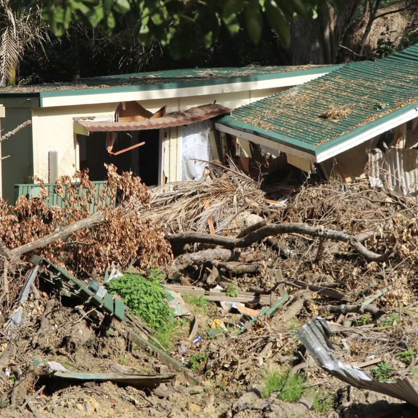 Devastation on Domain: Cyclone Gabrielle Hits Muriwai. Ep. 6 Precipice Podcast.