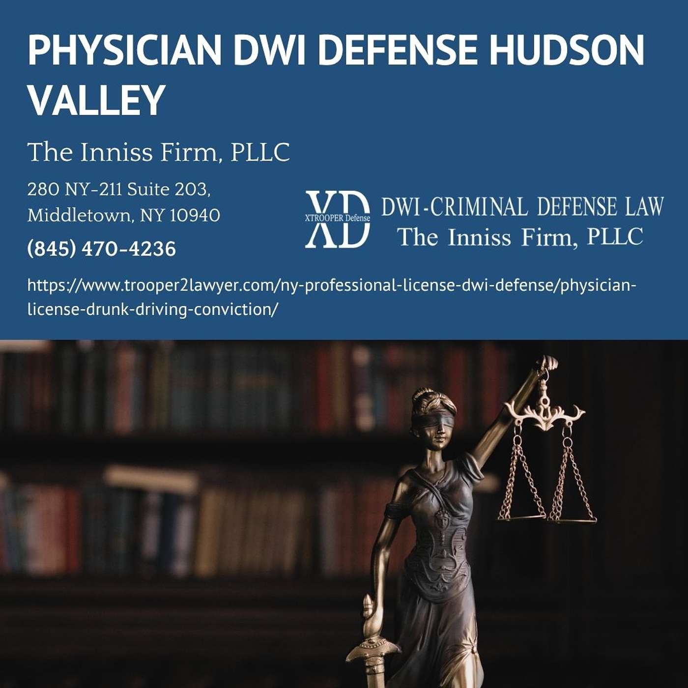 Hudson Valley Drunk Driving Defense for Physicians and Doctors - Randall F. Inniss episode artwork