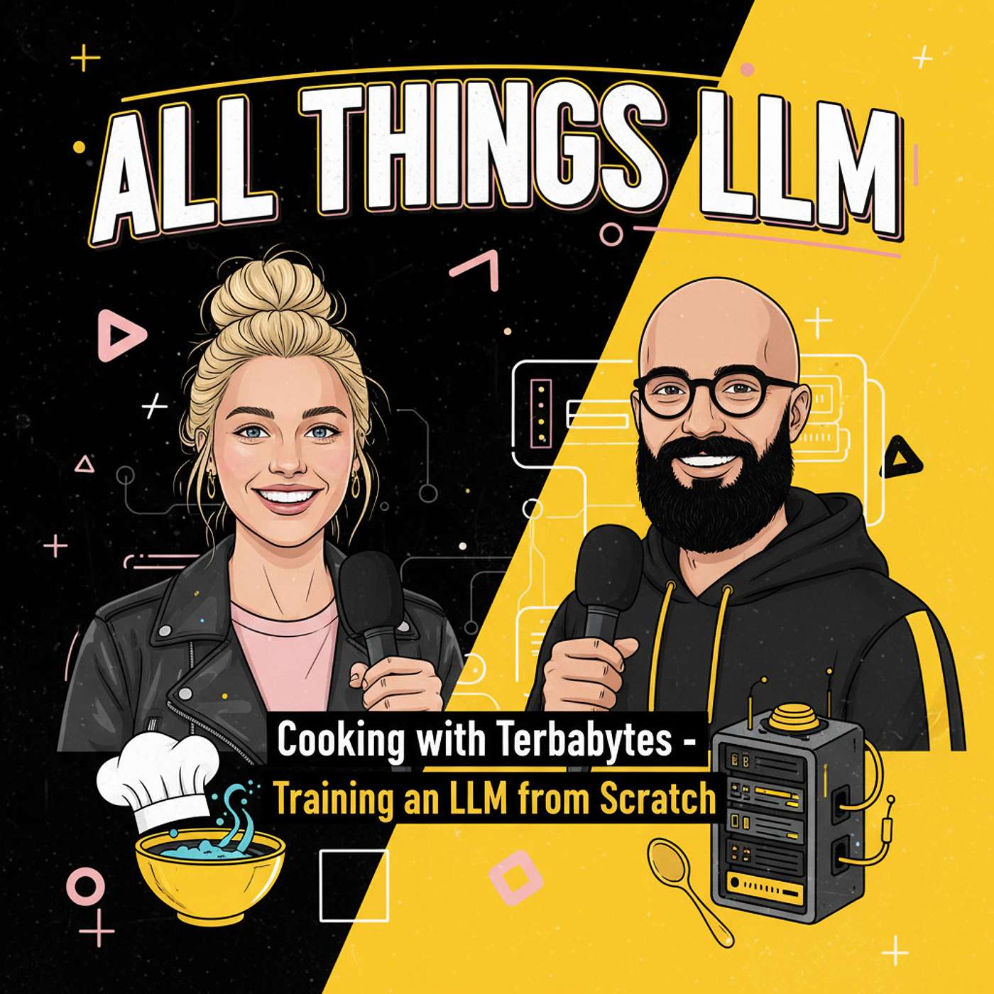 Cooking with Terabytes - Training an LLM from Scratch