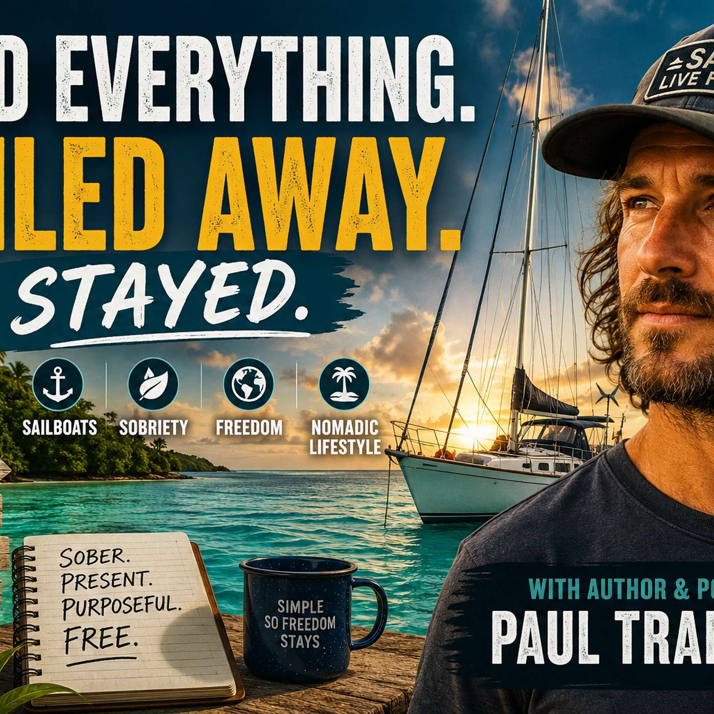 They Call Me Mista Yu - Why A Sober Author Chose A Sailboat Full Time - Paul Trammell episode artwork