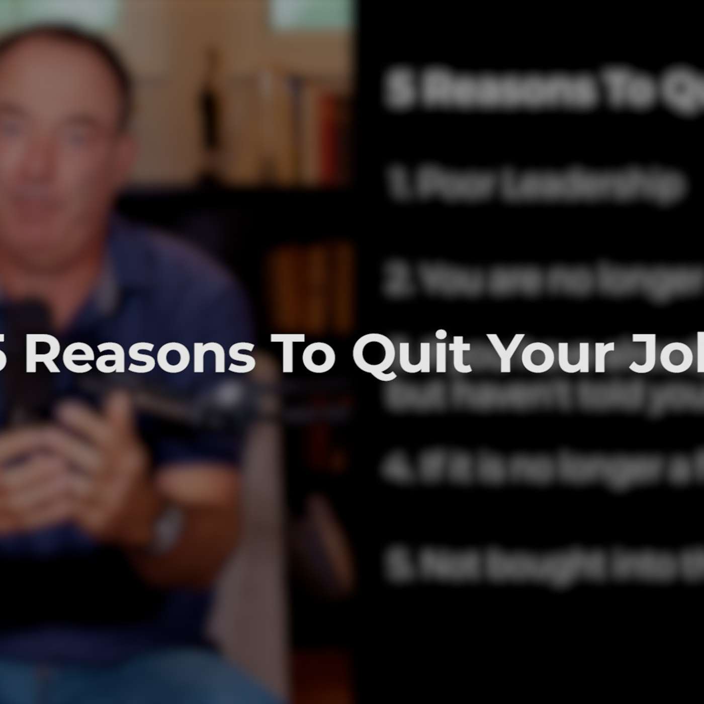 5 Reasons To Quit Your Job