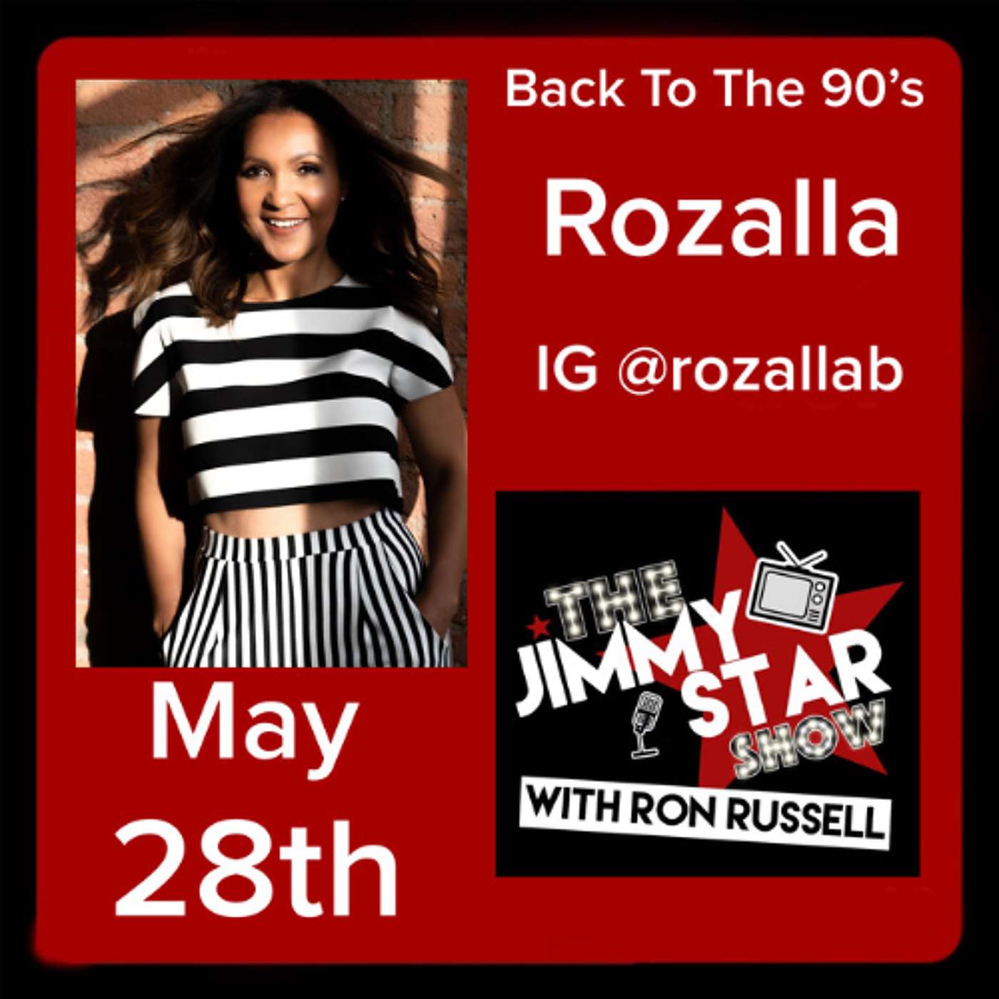 Back To The 90's Superstars Mark Loverush, Rozalla, Alex Party, Colette Van Sertima and Capella