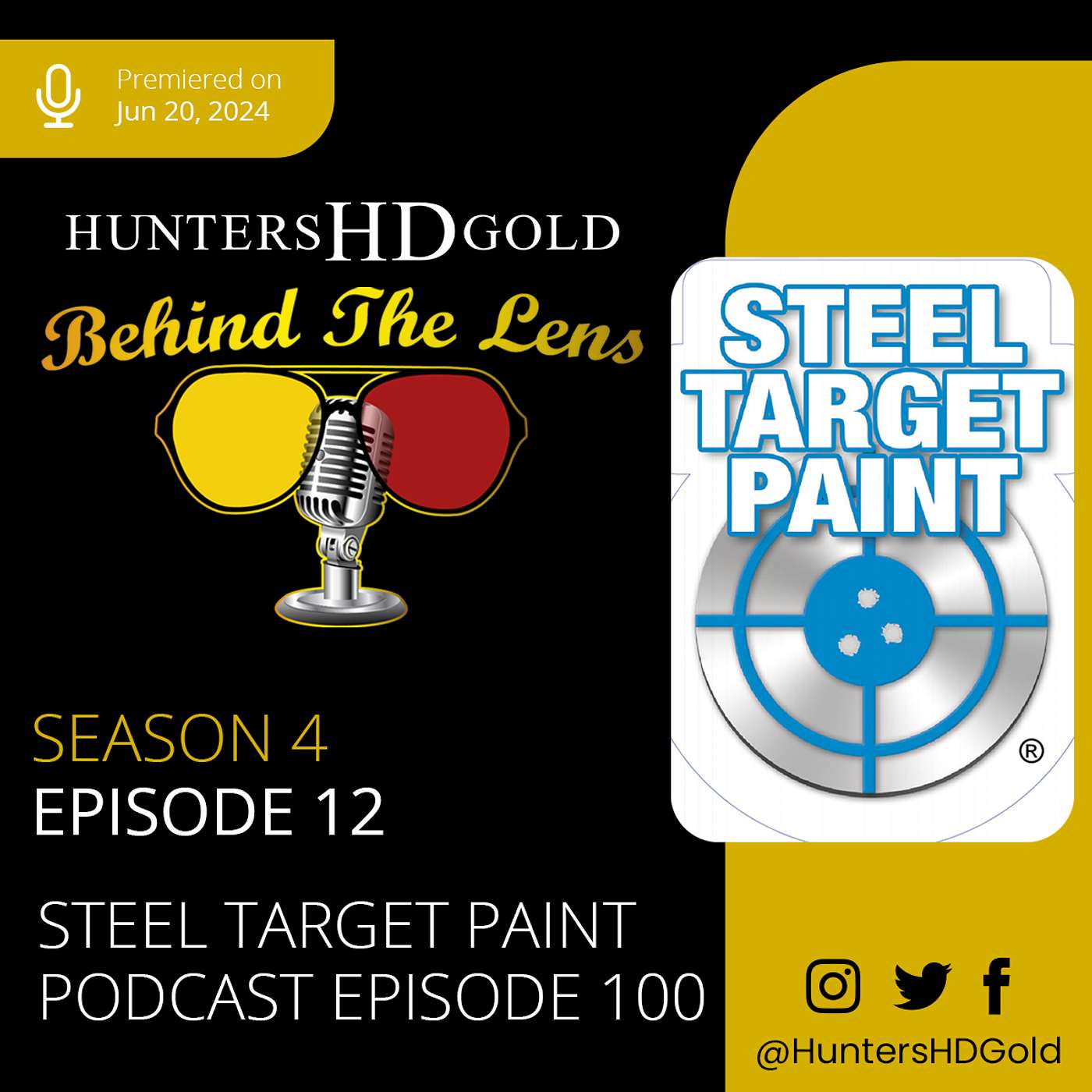 S4 E12 - Steel Target Paint Podcast Episode 100