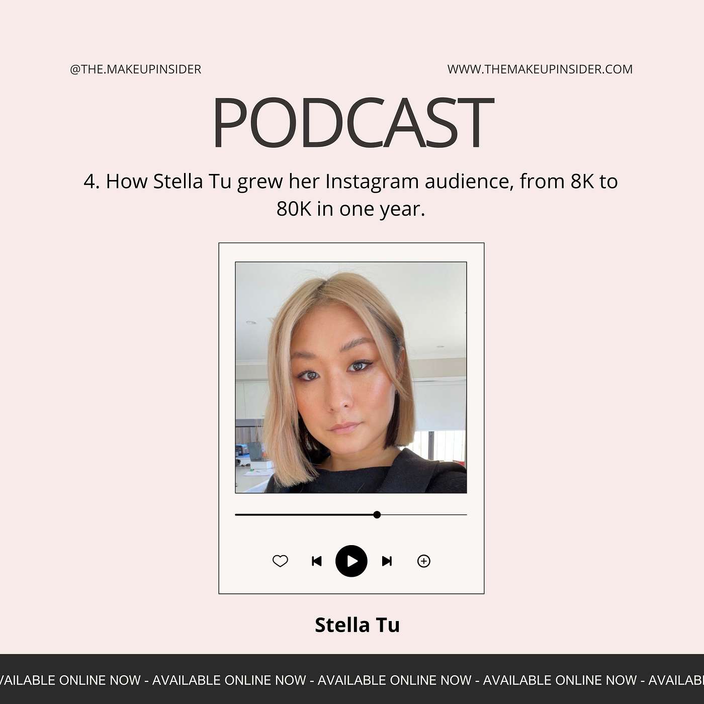 How Stella Tu grew her Instagram audience, from 8K to 80K in one year.