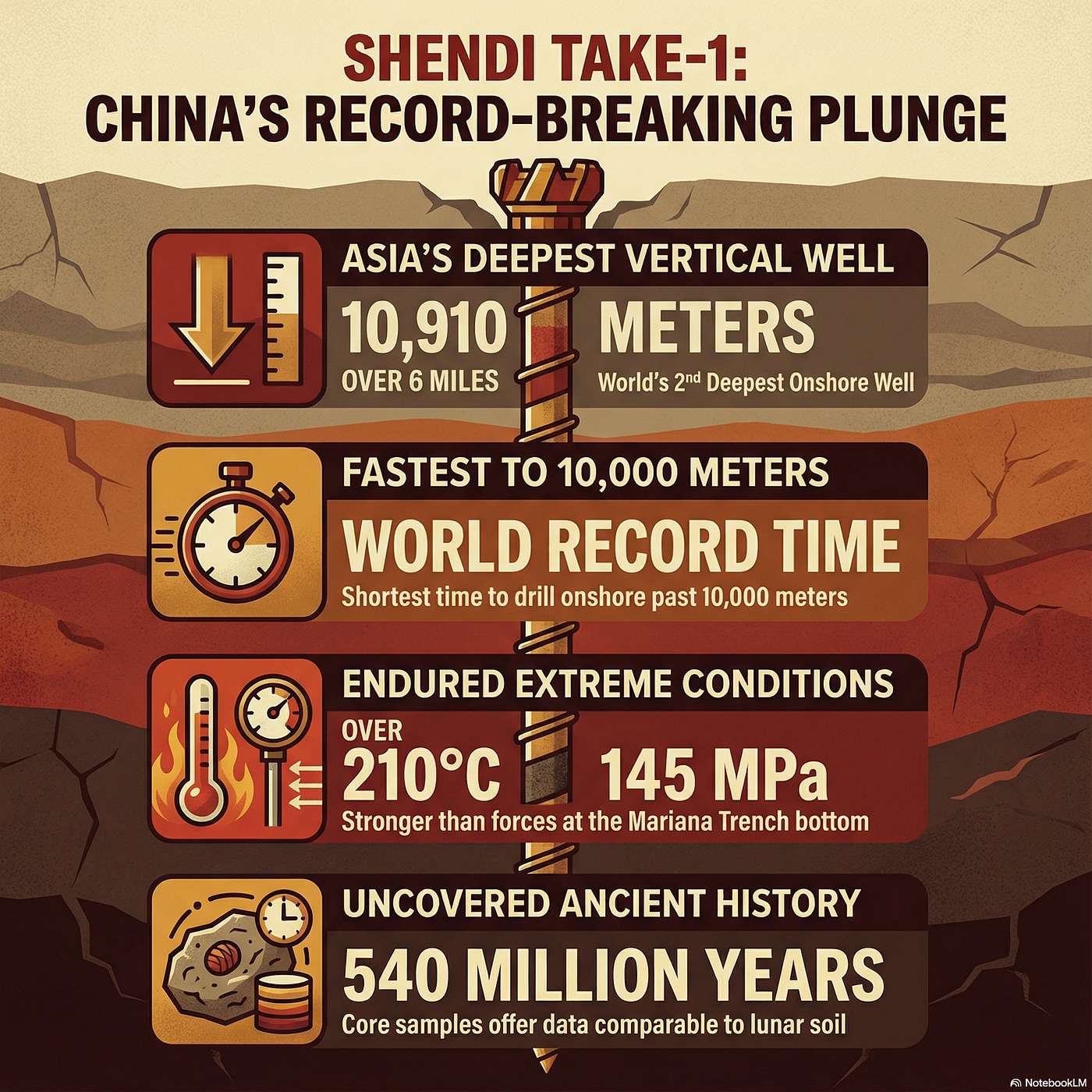 Shendi Take One: Asia's Deepest Onshore Well Reaches 10,910 Meters episode artwork