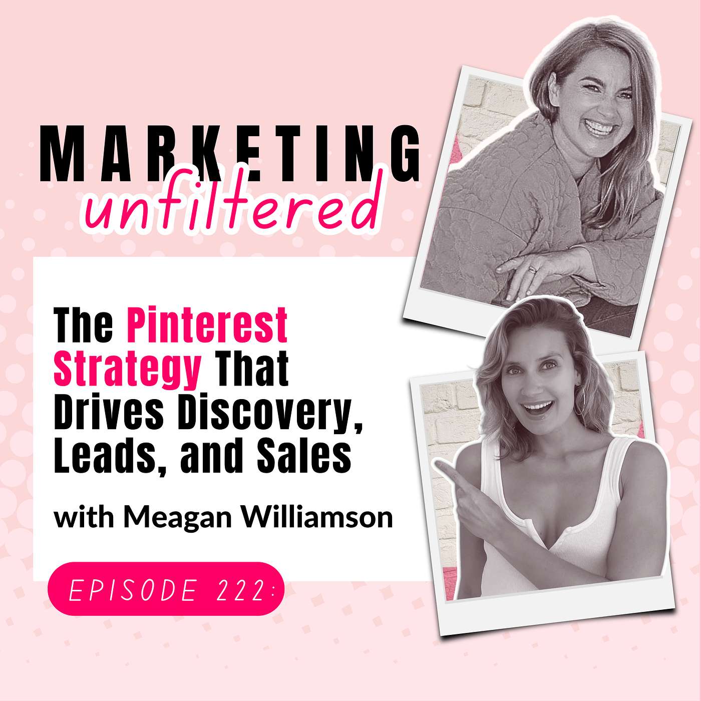 Ep 222 | The Pinterest Strategy That Drives Discovery, Leads, and Sales with Meagan Williamson episode artwork