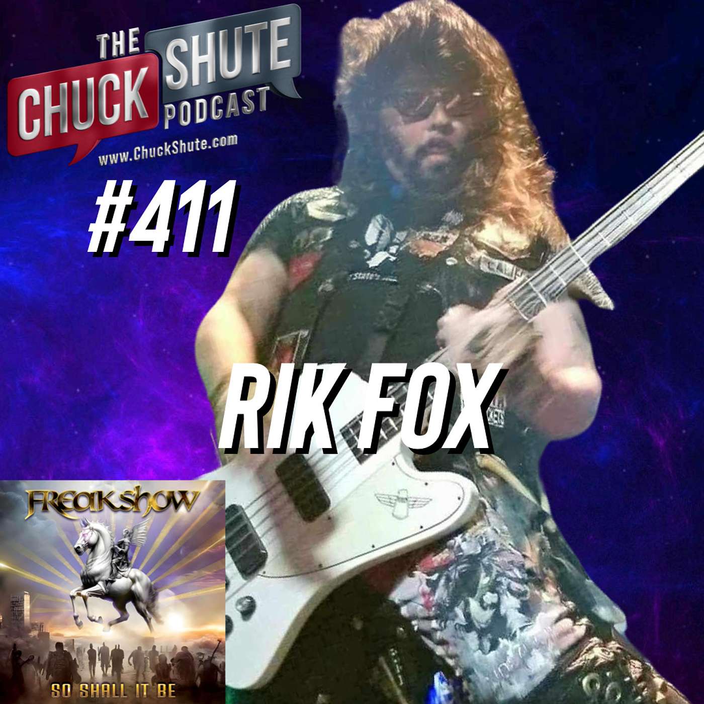 Rik Fox (Freakshow, ex W.A.S.P. ex Steeler) - podcast episode cover