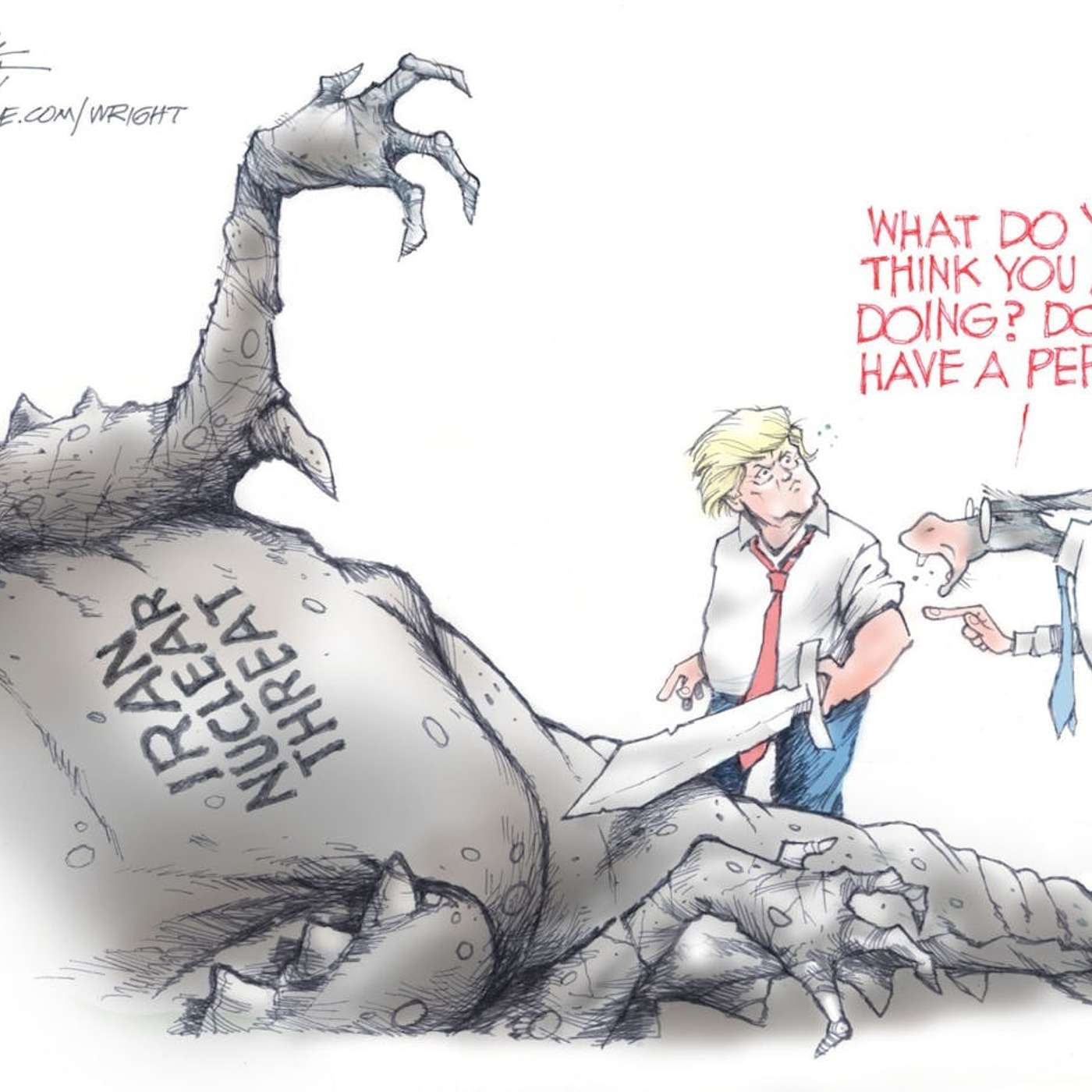 Mr. Trump's worldwide strategy episode artwork