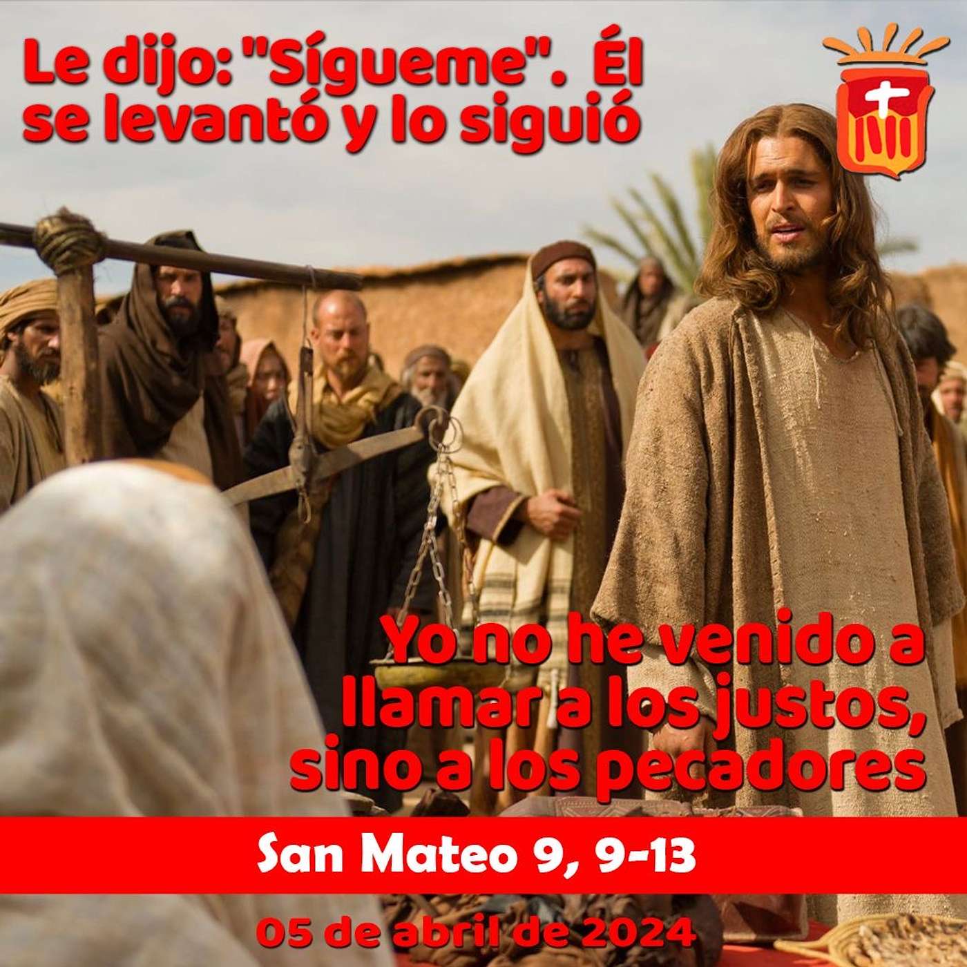 2024-07-05 San Mateo 9, 9-13: Viernes XIII Ordinario.