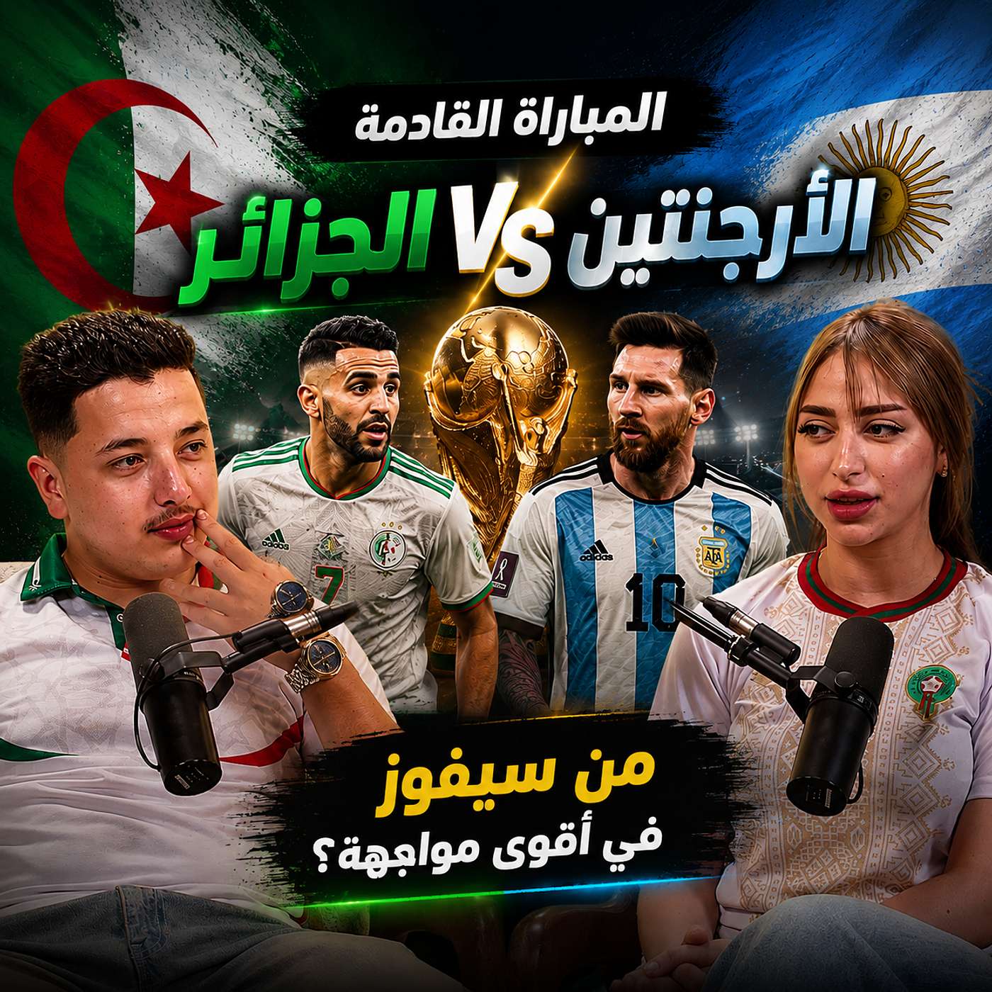 Salah oued : هل تستطيع الجزائر إسقاط الأرجنتين؟ episode artwork