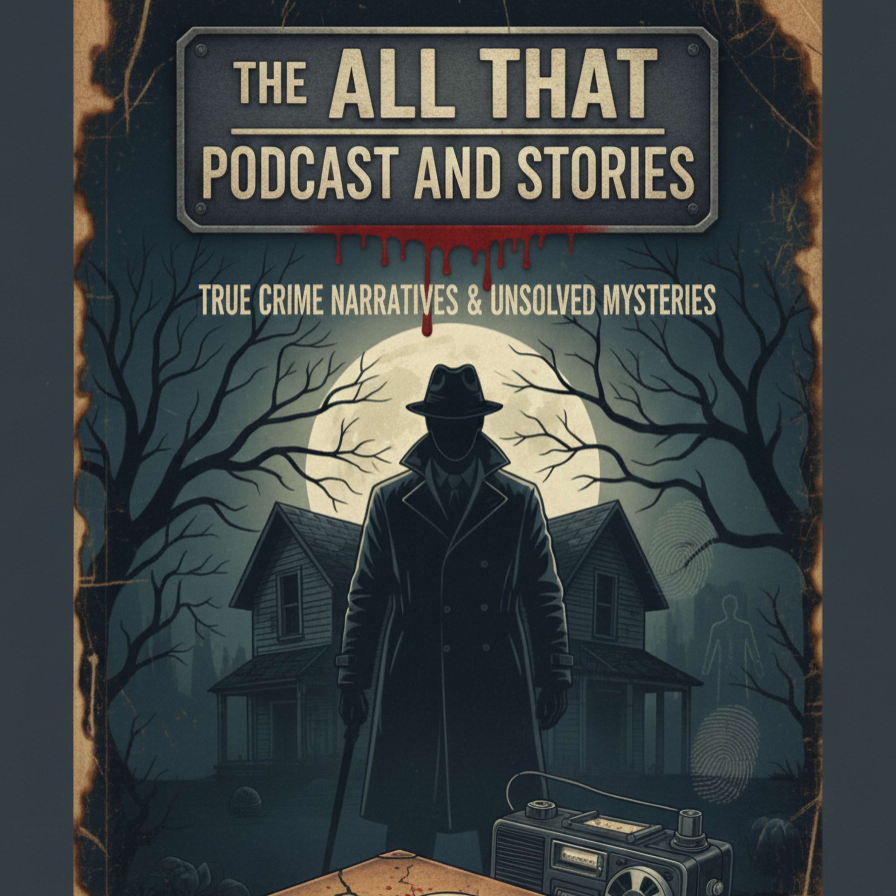 The All That Podcast and True Crime Stories podcast artwork
