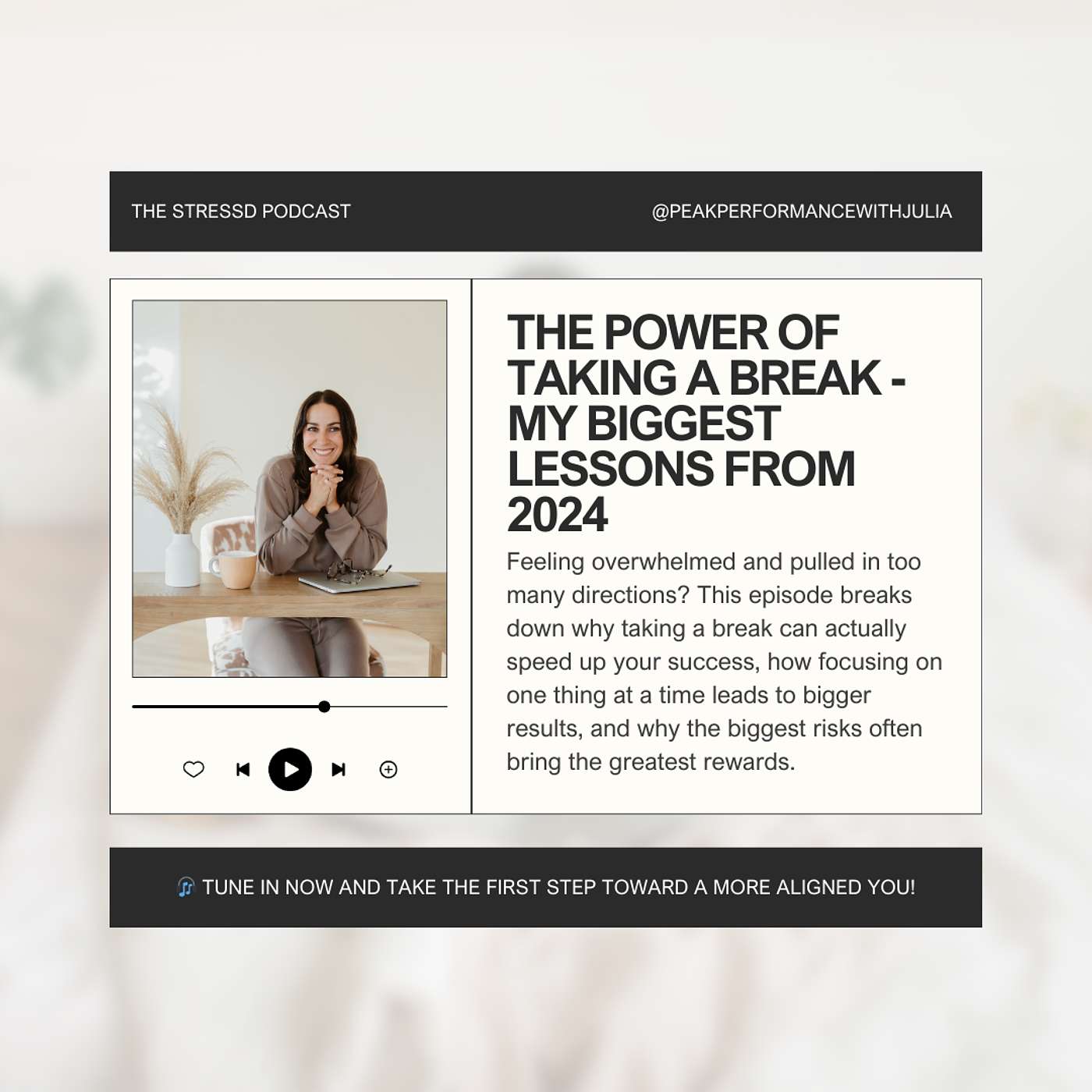 The Power of Taking a Break - My Biggest Lessons from 2024 The Power of Taking a Break - My Biggest Lessons from 2024