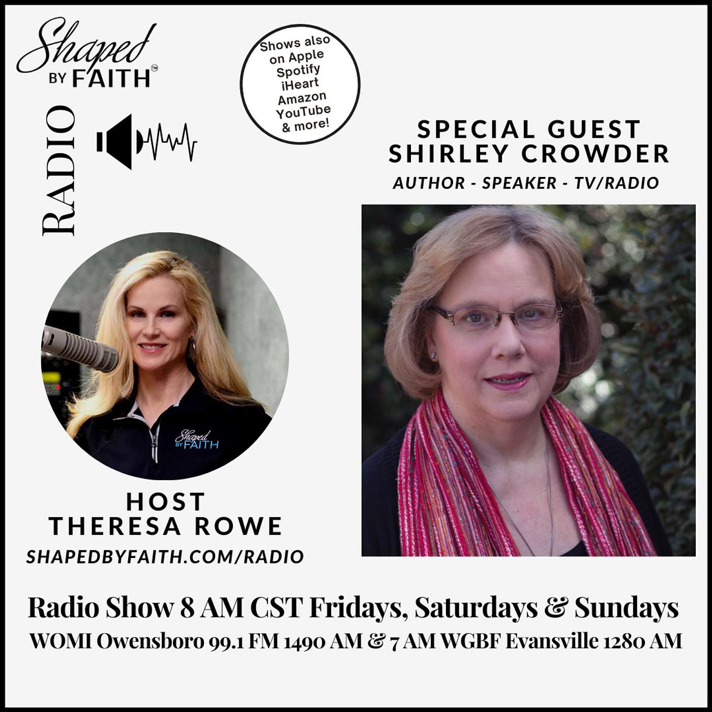 Shaped by Faith with Theresa Rowe