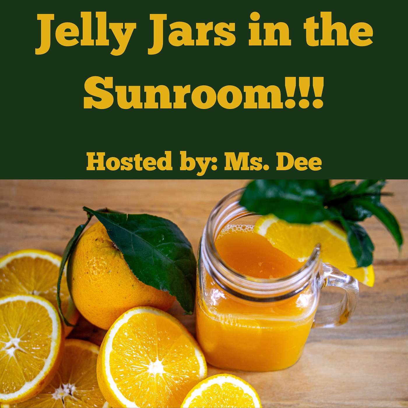 Jelly Jars in the Sunroom