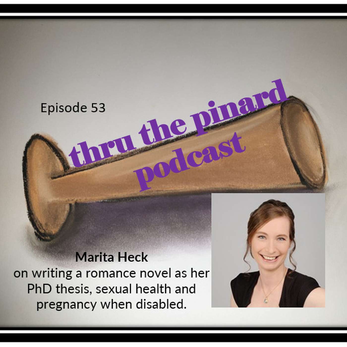 Ep 53 Marita Heck on writing a romance novel as her PhD thesis, sexual health and pregnancy when disabled.