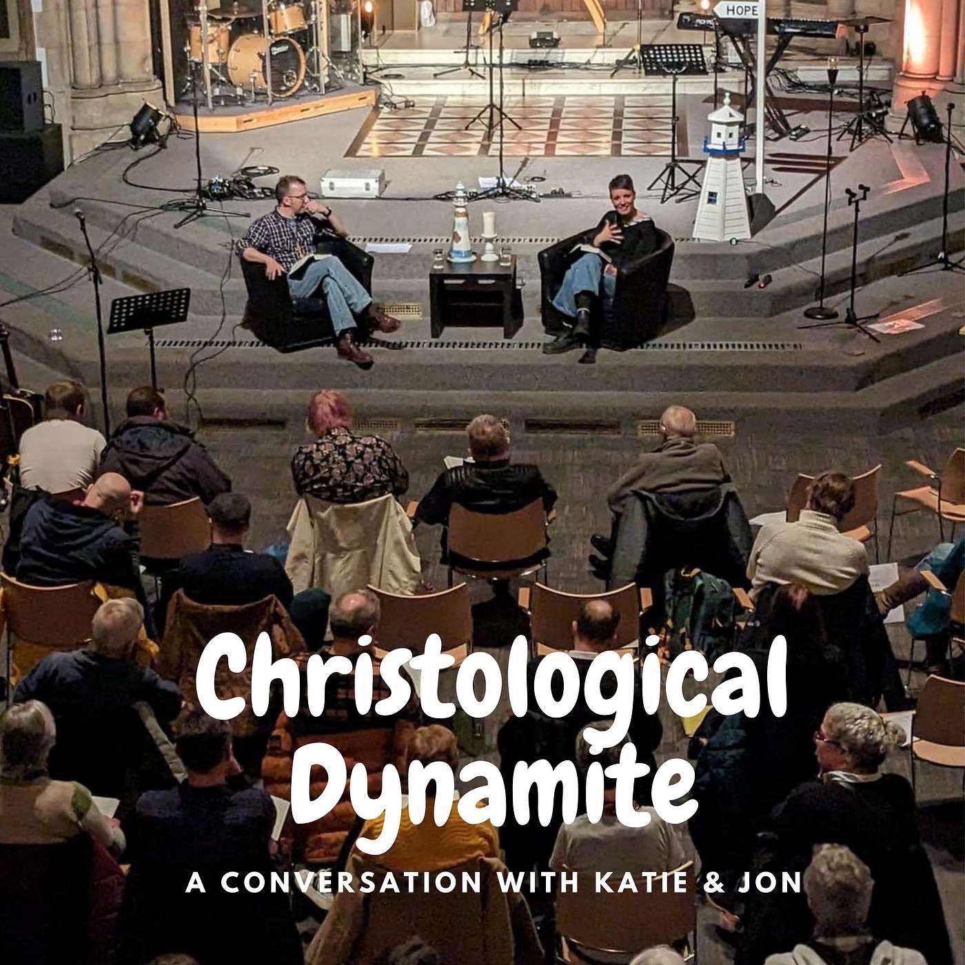 Christological Dynamite: Katie and Jon in Conversation at Just Jesus Conference. episode artwork