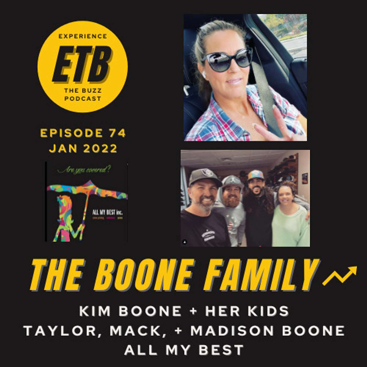 NO. 74 -- THE BOONE FAMILY | All My Best Inc.