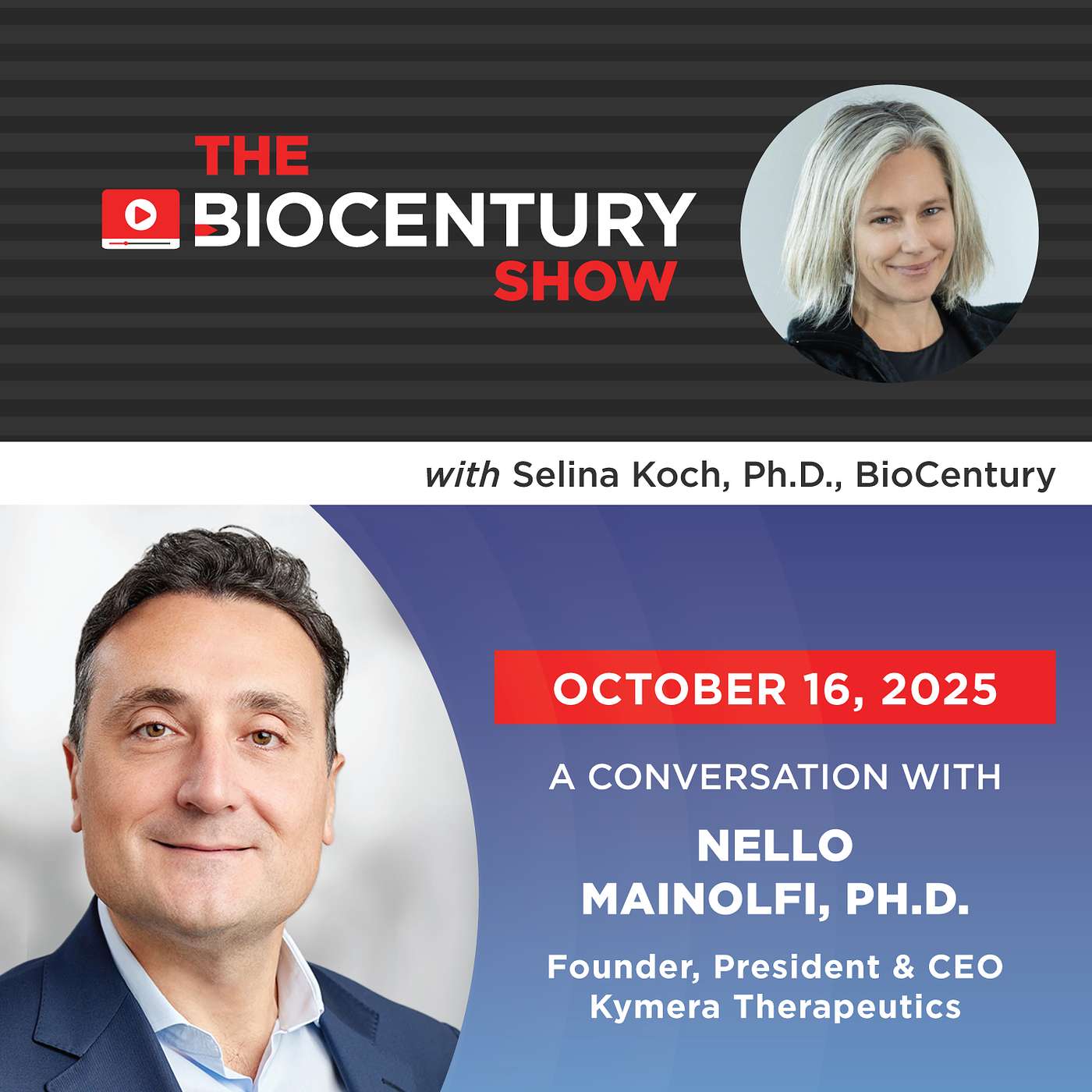 Ep. 95 - Kymera CEO Nello Mainolfi: Matching Degrader Chemistry to the Problem Ep. 95 - Kymera CEO Nello Mainolfi: Matching Degrader Chemistry to the Problem