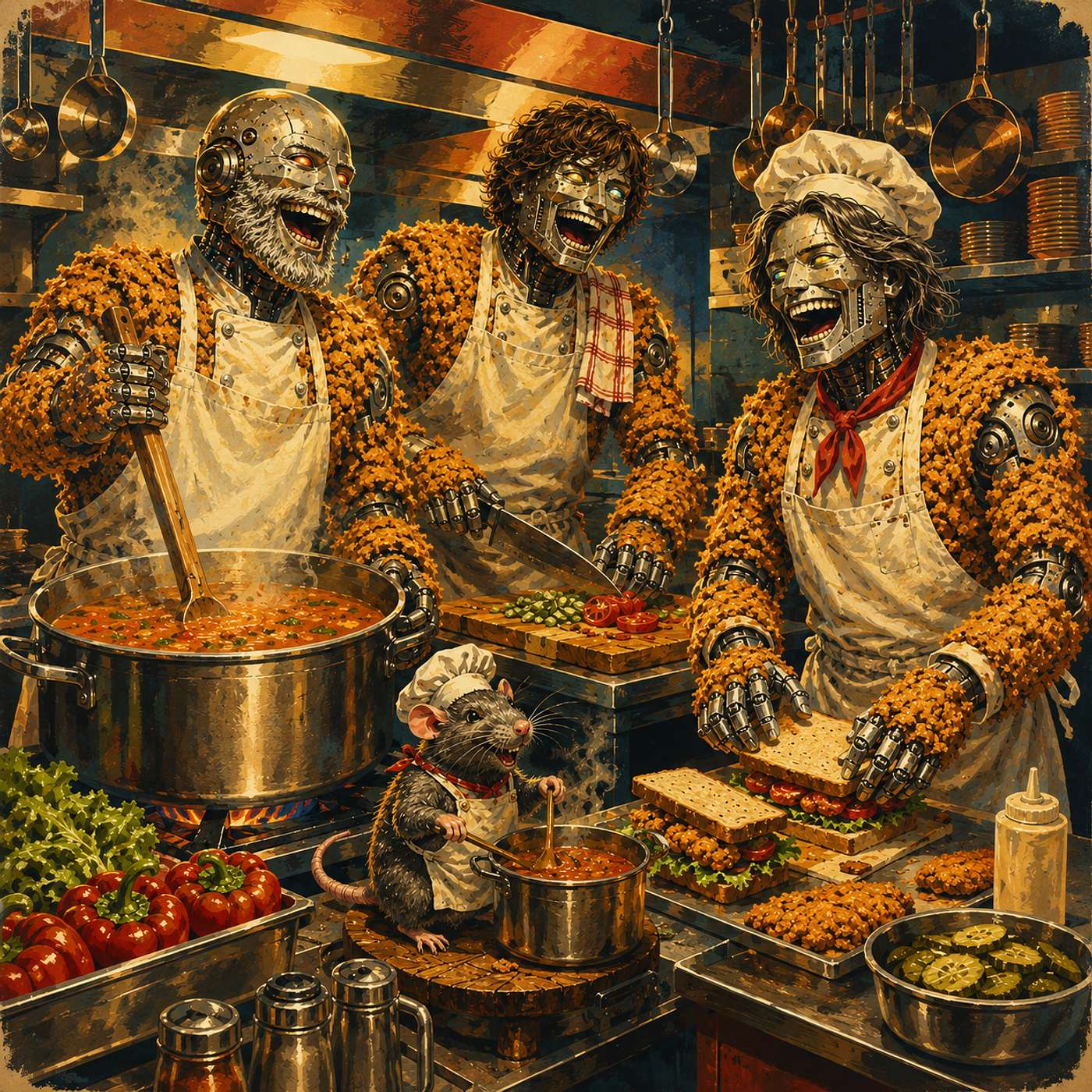 Crispy Coated Robots #331 - Best Cooks/Chefs in Movies/TV episode artwork