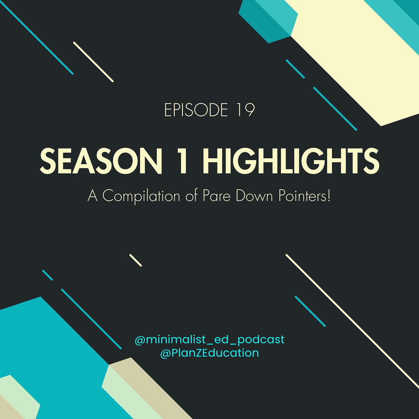 Ep 019 — Season 1 Highlights: A Compilation of Pare Down Pointers! episode artwork