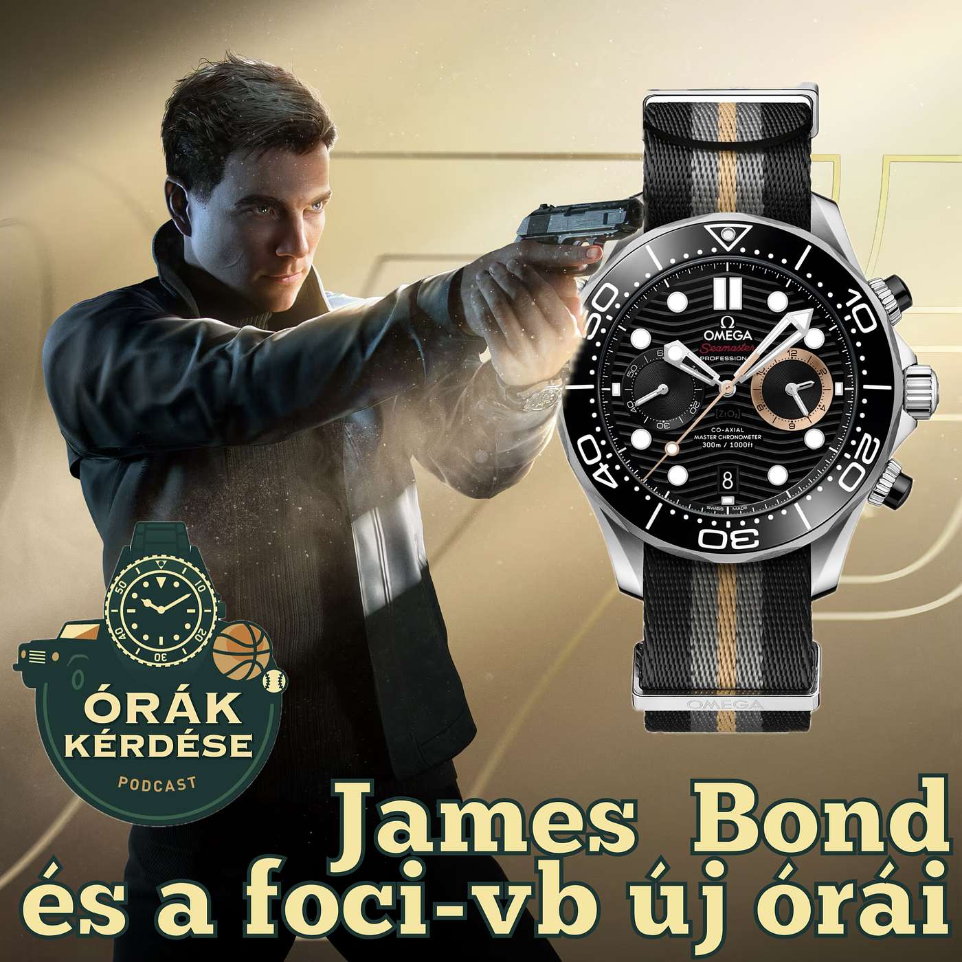 Love at First Light? Foci-vb Amerikában, új FIFA-órapartner, videójátékos James Bond-Omega [OK023]
