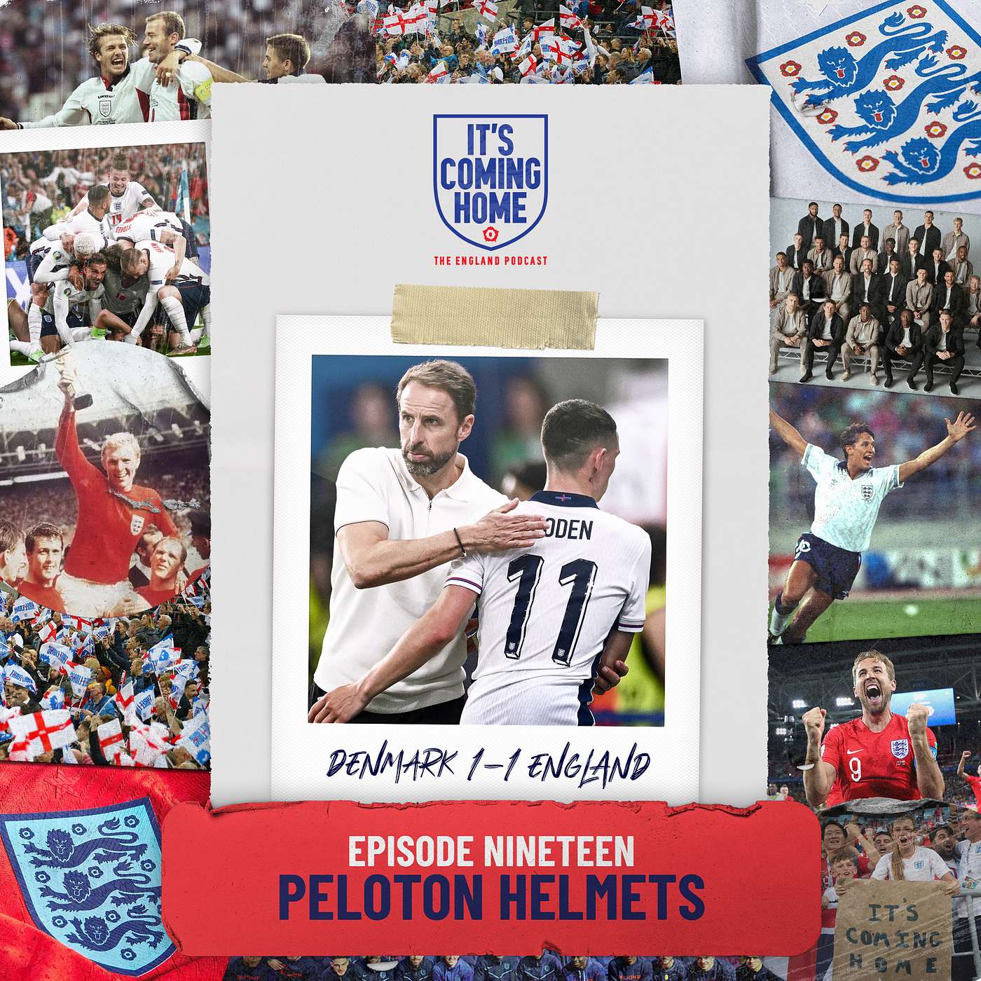 Peloton Helmets | Denmark 1-1 England