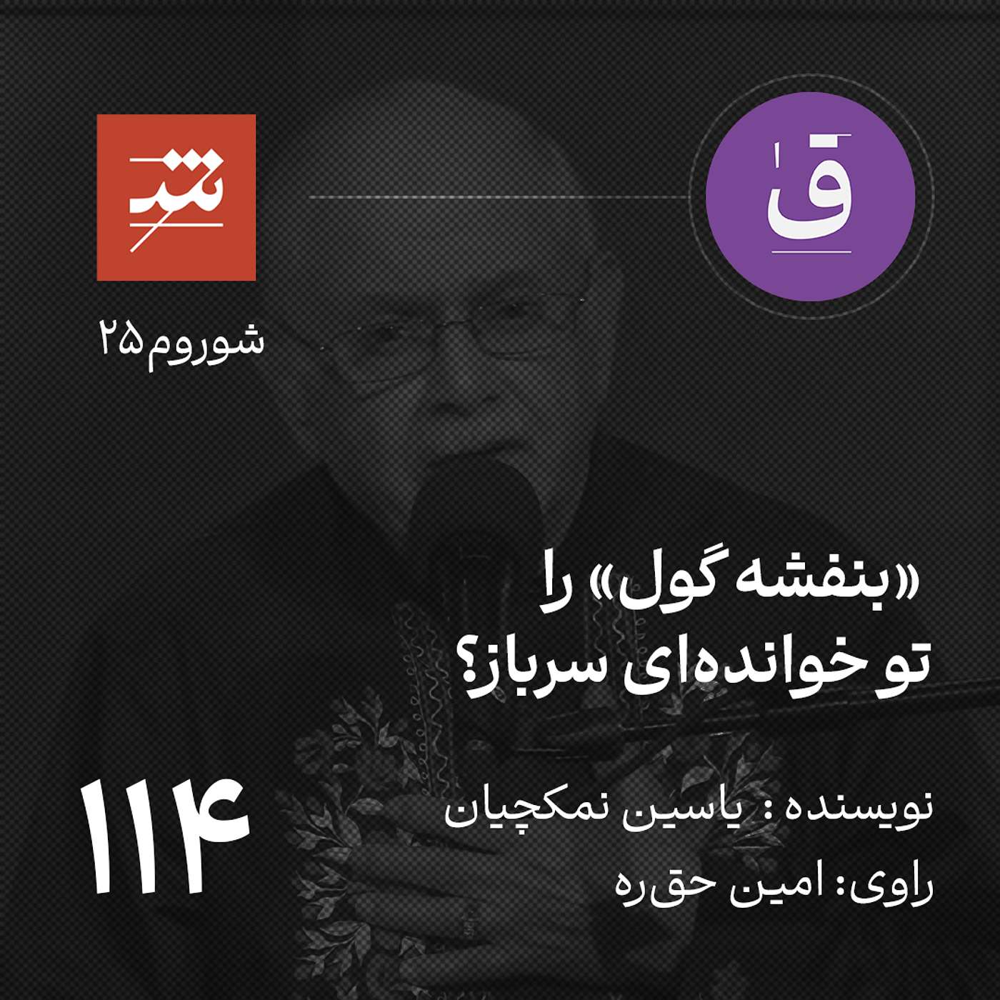 بنفشه گول را تو خوانده‌ای سرباز؟