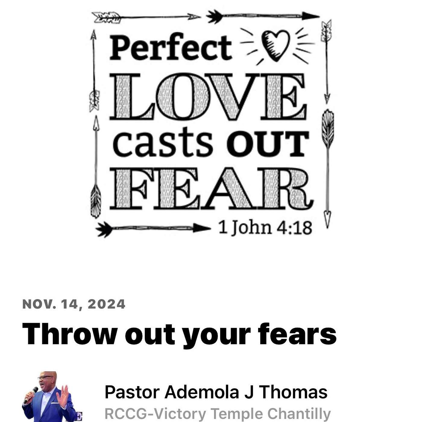 Throw out your fears episode artwork