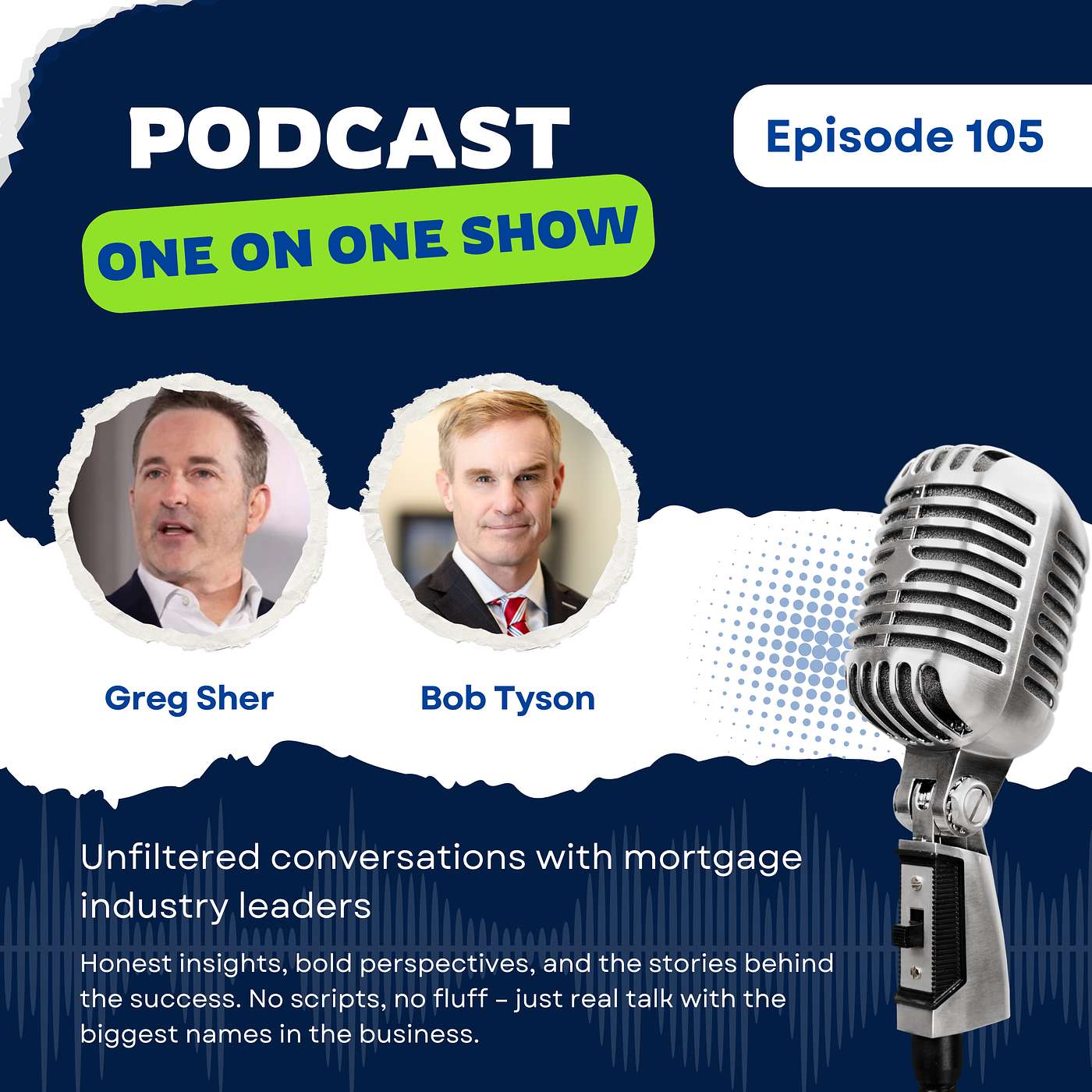One On One with Greg Sher & Bob Tyson episode artwork