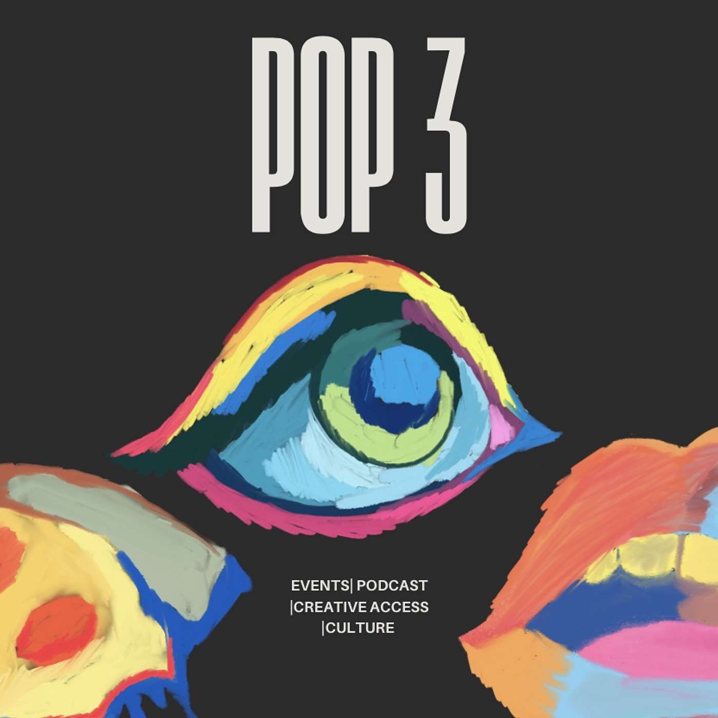 POP3 - Conversations with creatives podcast artwork