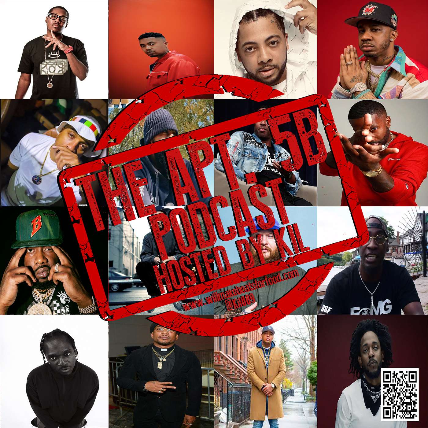 Apt. 5B Podcast Hosted by Kil: Top 5 MC's Walking the Planet Earth Right Now episode artwork
