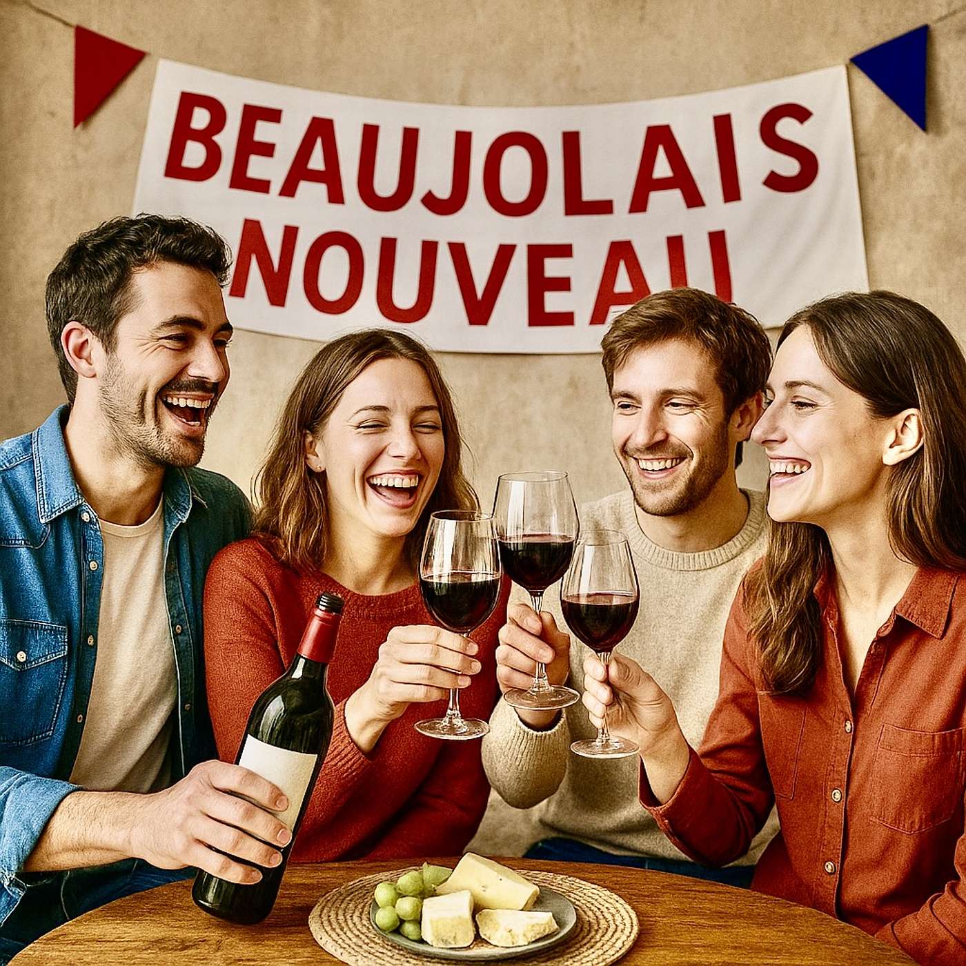Le Beaujolais nouveau 2025 est arrivé 🎉🍷Vocabulaire du vin - DELF A2 / B1 - Compréhension orale - French Intermediate Level