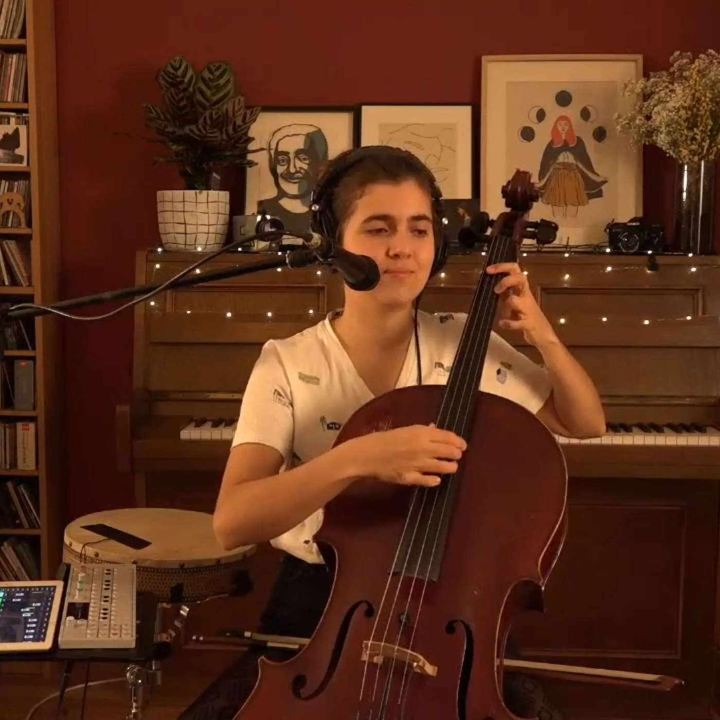 Brazilian Cellist Dom La Nena with Catalina Maria Johnson