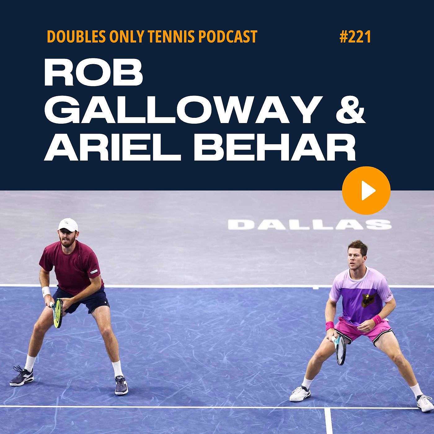 Rob Galloway & Ariel Behar Interview at the 2025 Dallas Open