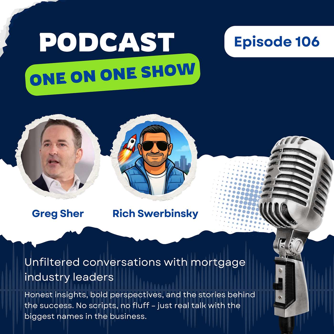 One On One with Greg Sher & Rich Swerbinsky episode artwork