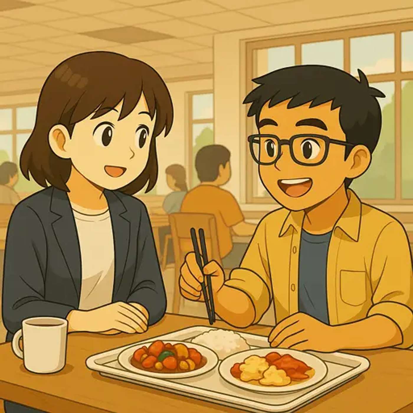 食堂的饭菜怎么样？ - How Is the Cafeteria Food? [HSK 3]