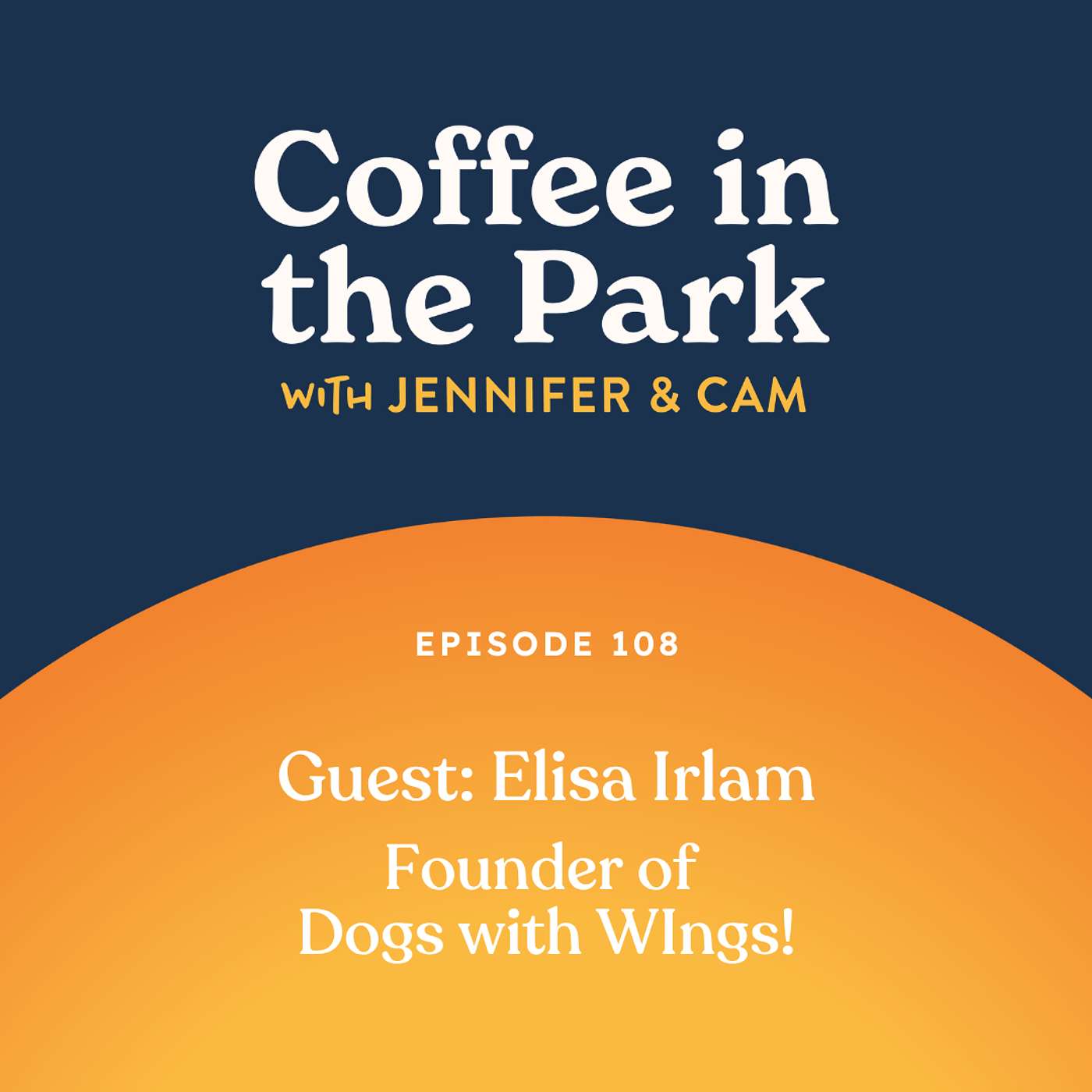 A Coffee with Elisa Irlam, Founder of Dogs with Wings! episode artwork