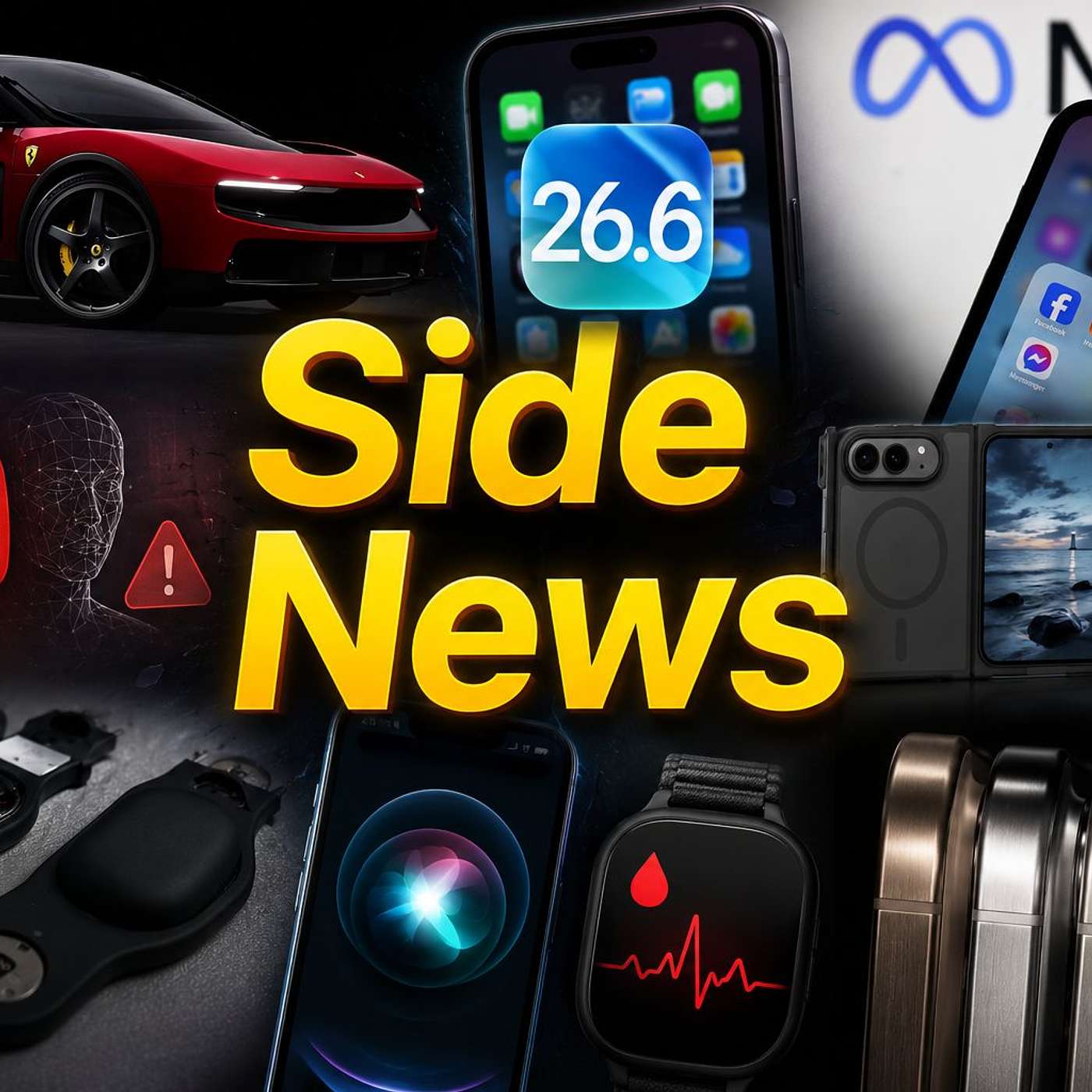 Jony Ive’s Ferrari, Foldable iPhones, and Paywalled Social Media episode artwork