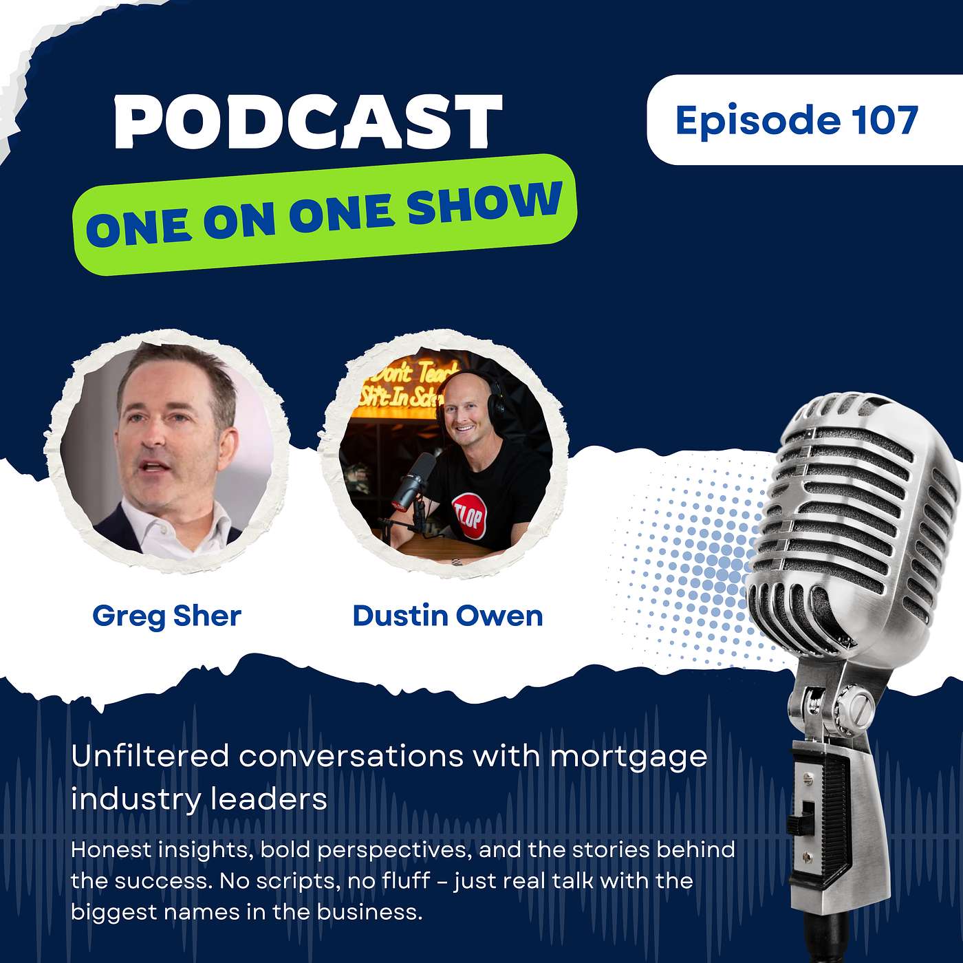 One On One with Greg Sher & Dustin Owen episode artwork