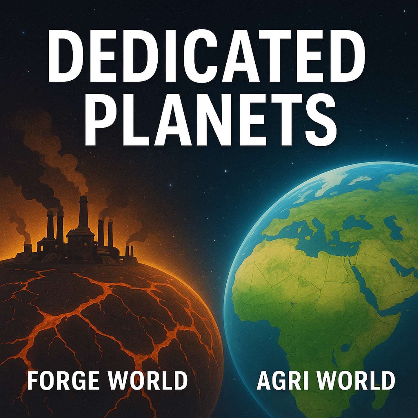 Dedicated Planets: How Forge Worlds and Agri Worlds Could Actually Work