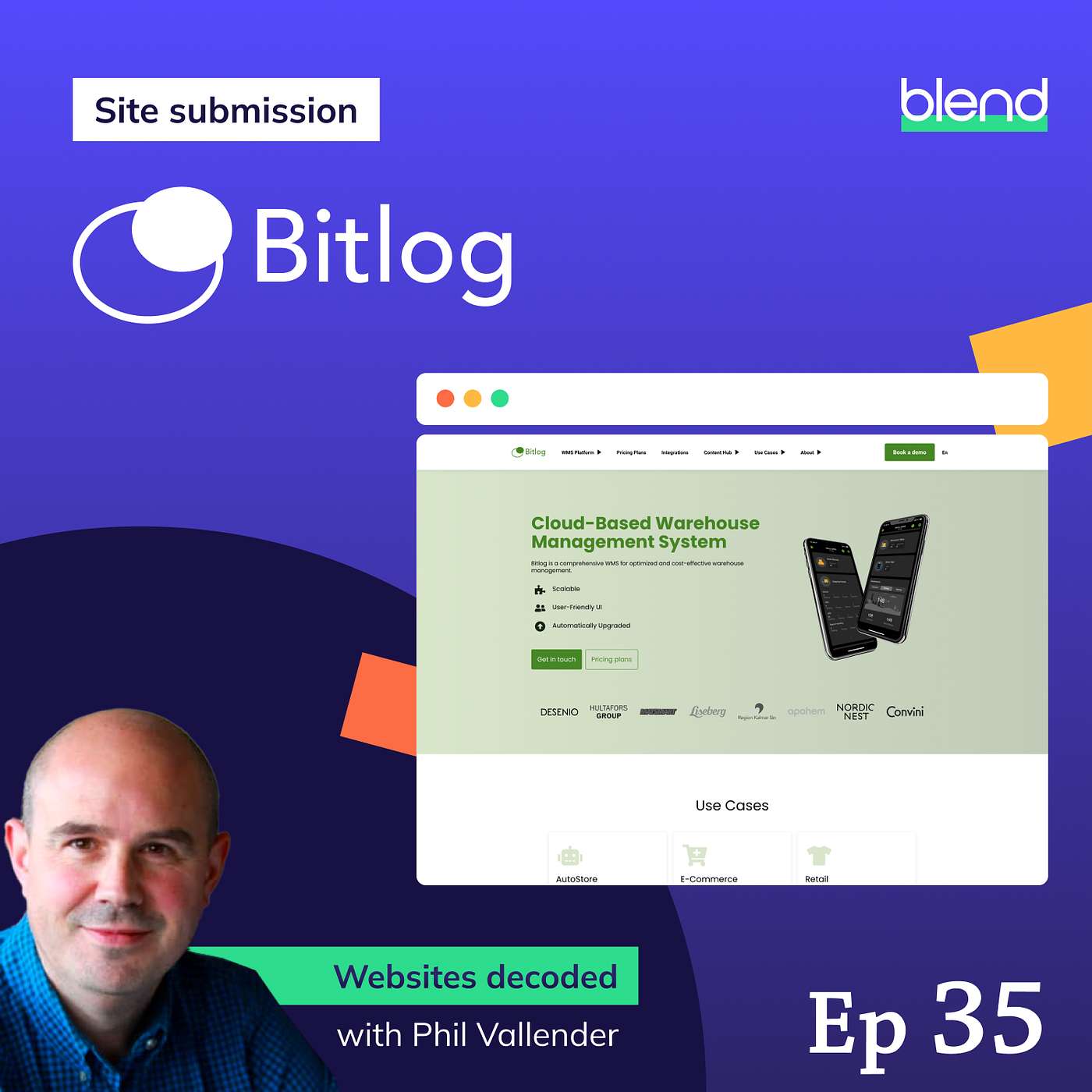 Websites Decoded: Website Design, SEO, UX, Conversion Optimisation & More - Site submission: Bitlog