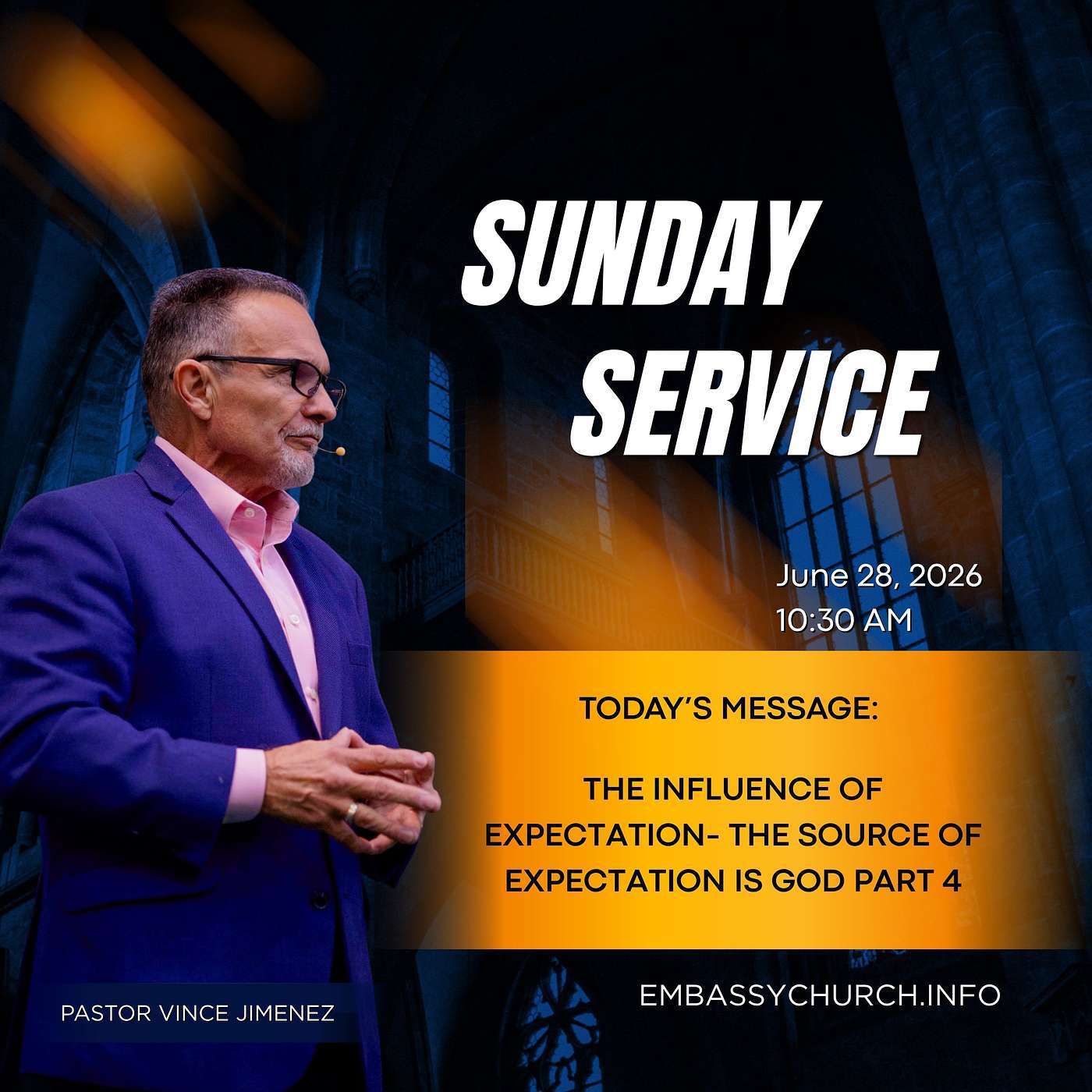 THE INFLUENCE OF EXPECTATION: The Source of Expectation is God Part 4 episode artwork