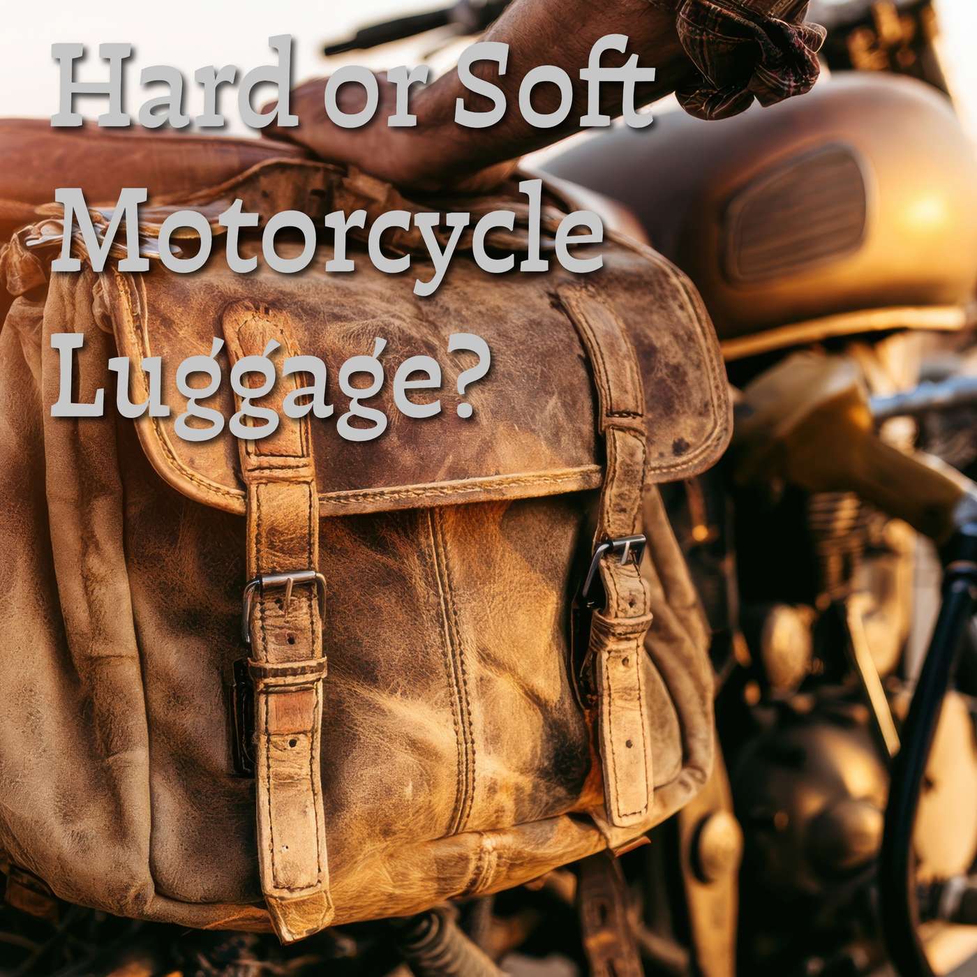 Hard or Soft Motorcycle Luggage? Discover the Best Choice for Your Ride!