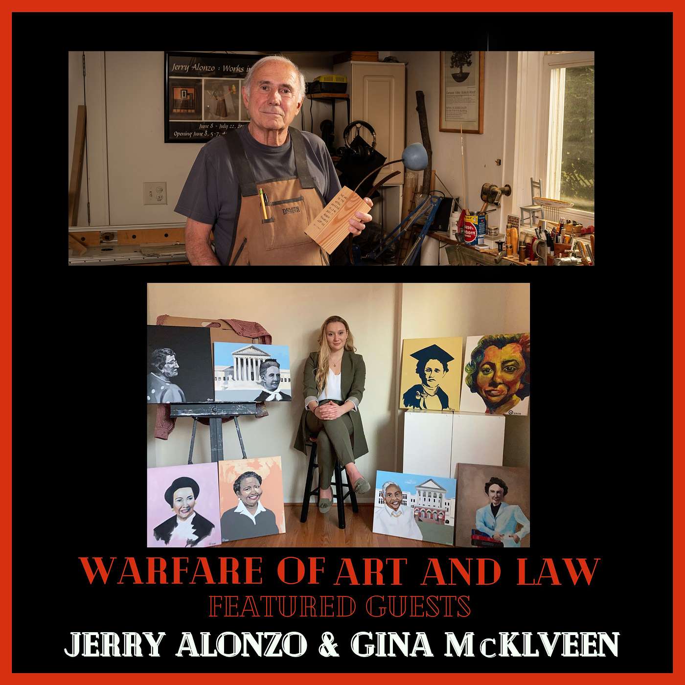 The Healing Power of Art - A Conversation with Artist/Retired Judge Jerry Alonzo & Artist/Attorney Gina McKlveen